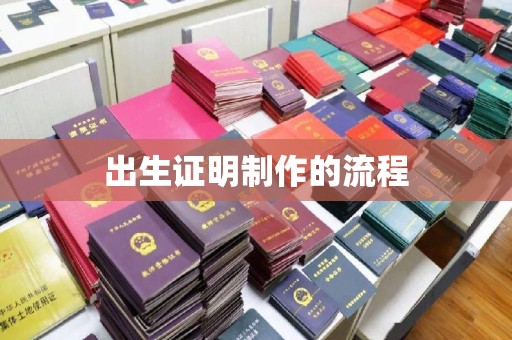 昭苏出生证明制作的流程