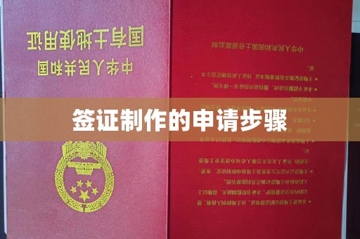 昭苏签证制作的申请步骤