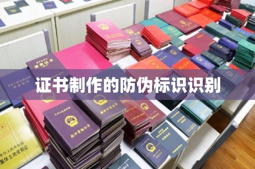 昭苏证书制作的防伪标识识别