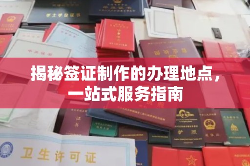 昭苏揭秘签证制作的办理地点，一站式服务指南