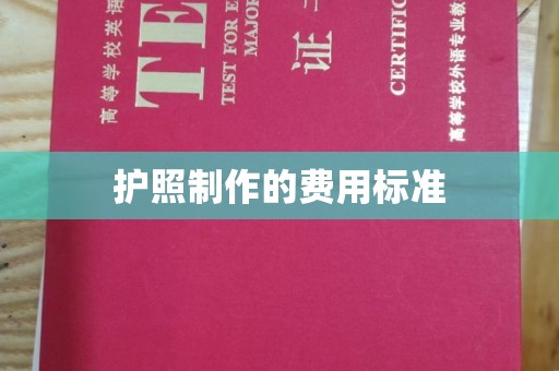 昭苏护照制作的费用标准