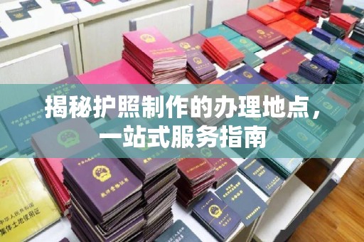昭苏揭秘护照制作的办理地点，一站式服务指南