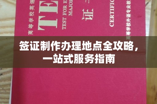 昭苏签证制作办理地点全攻略，一站式服务指南